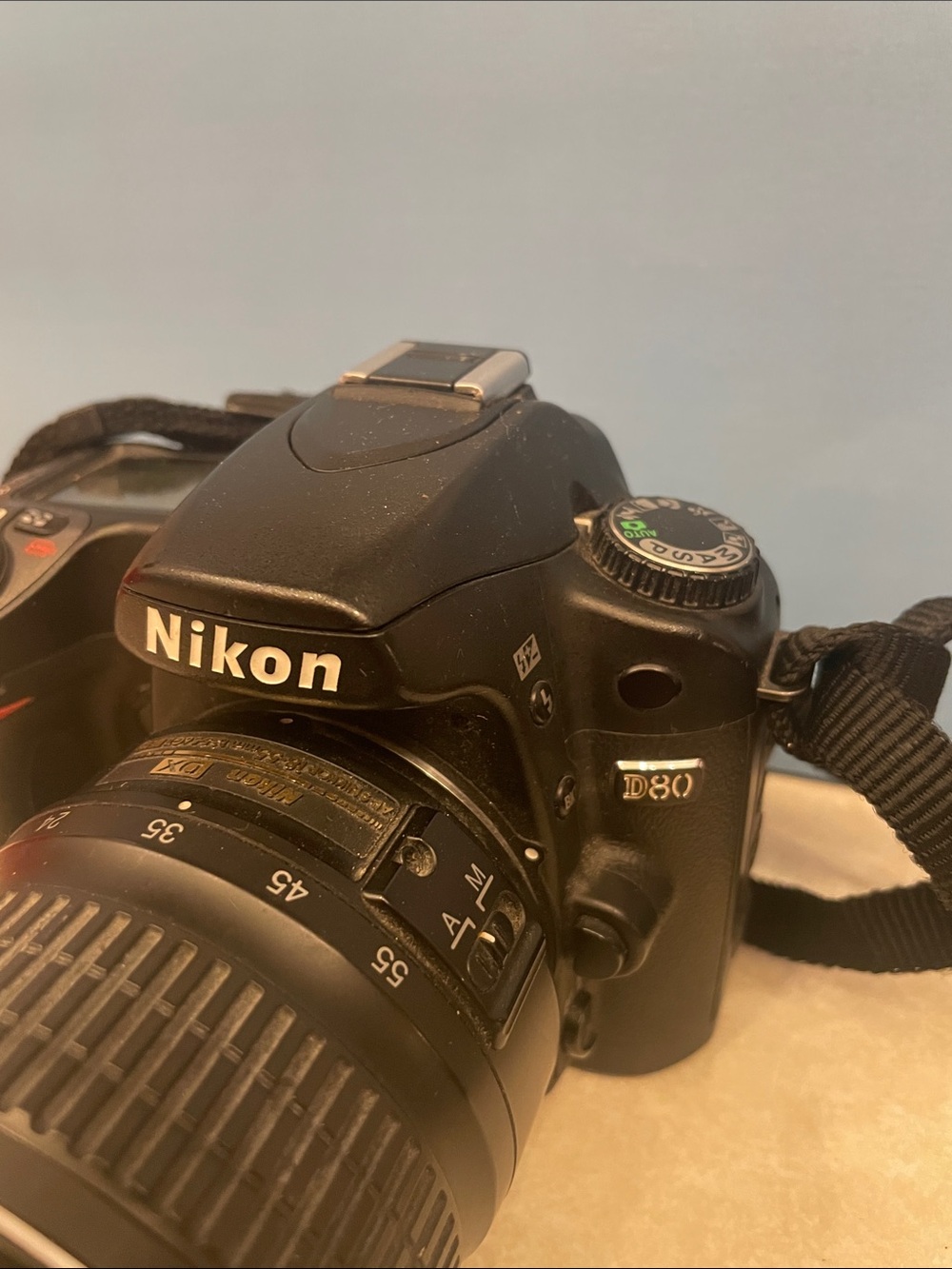 Nikon D80 DSLR Camera - Black